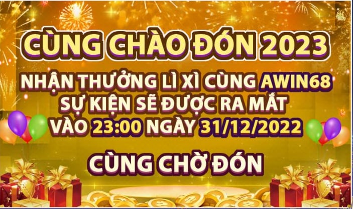 cùng chào đón năm mới 2023 cùng awin